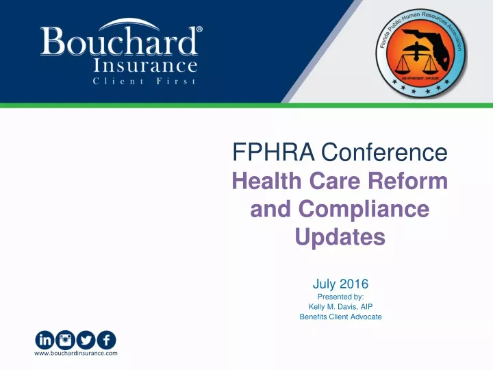 fphra conference health care reform and compliance updates