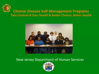 Chronic Disease Self-Management Programs
