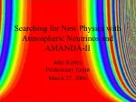 Searching for New Physics with Atmospheric Neutrinos and AMANDA-II