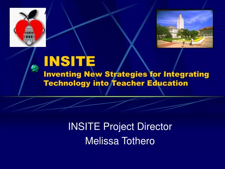 insite inventing new strategies for integrating technology into teacher education