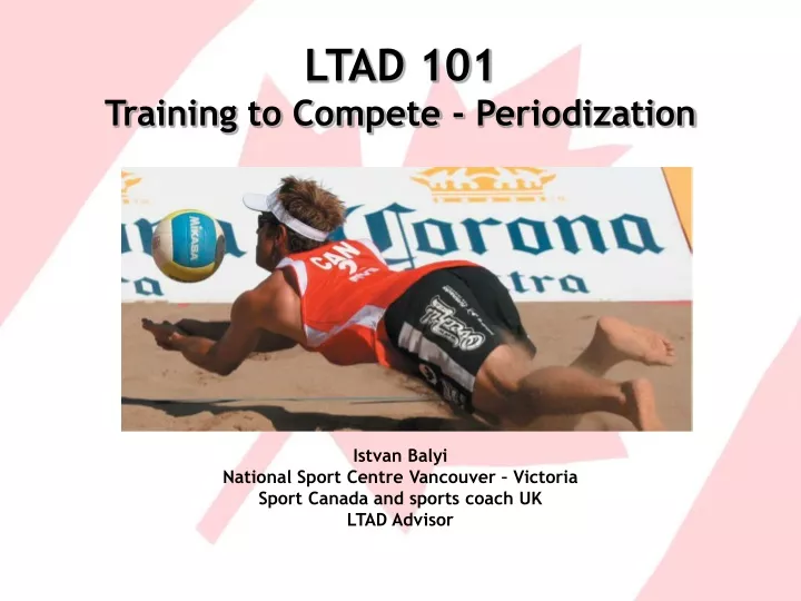 ltad 101 training to compete periodization
