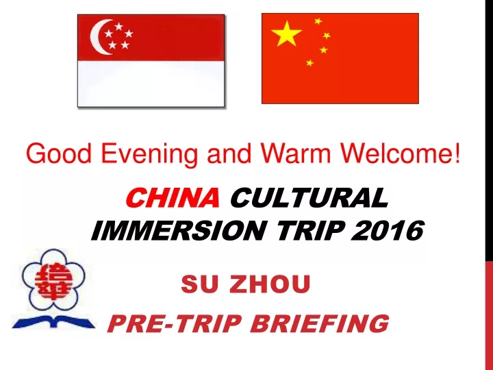 china cultural immersion trip 2016