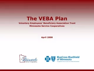 The VEBA Plan Voluntary Employees’ Beneficiary Association Trust Minnesota Service Cooperatives