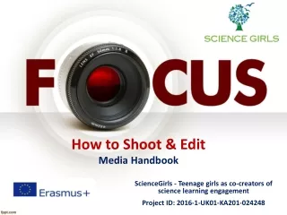How to Shoot &amp; Edit Media Handbook