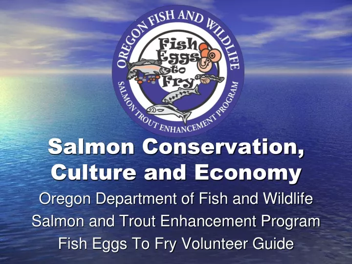 salmon conservation culture and economy