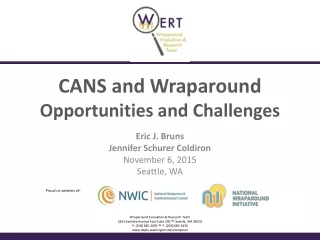 CANS and Wraparound Opportunities and Challenges