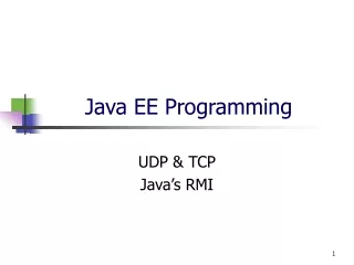Java EE Programming