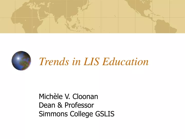 trends in lis education