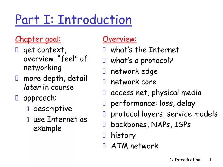 part i introduction