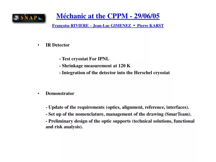 m chanic at the cppm 29 06 05 fran oise riviere