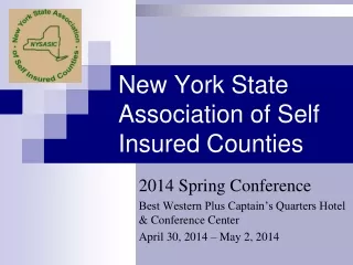 new york state association of self insured counties