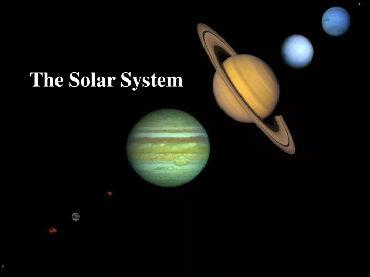 the solar system