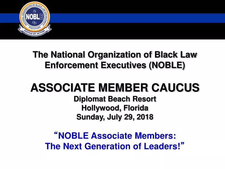 the national organization of black