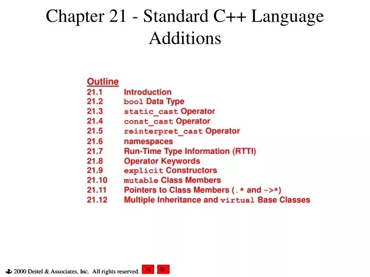 chapter 21 standard c language additions