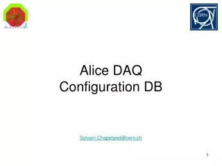 Alice DAQ Configuration DB
