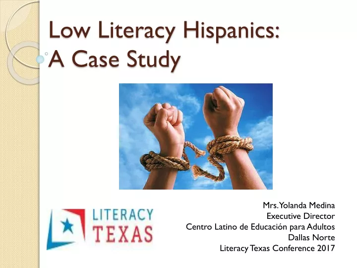 low literacy hispanics a case study