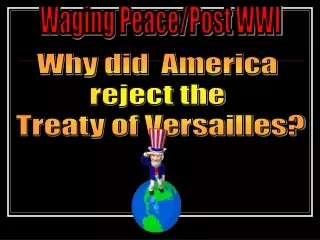 Waging Peace/Post WWI