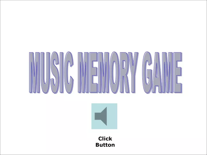 music memory game