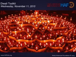 Diwali Toolkit Wednesday, November 11, 2015