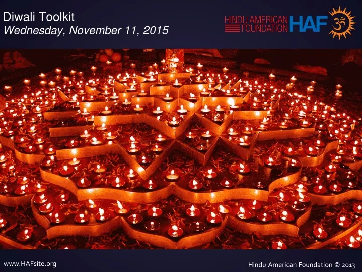 diwali toolkit wednesday november 11 2015