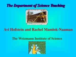 Avi Hofstein and Rachel Mamlok-Naaman