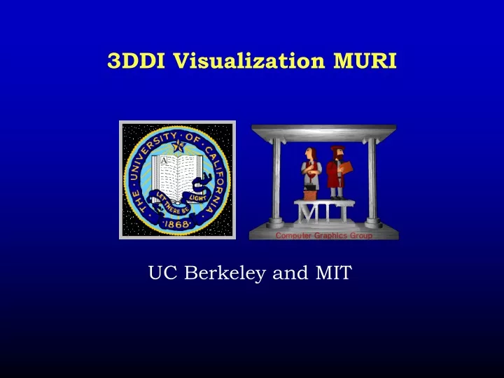 3ddi visualization muri