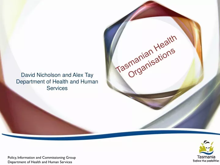 tasmanian health organisations