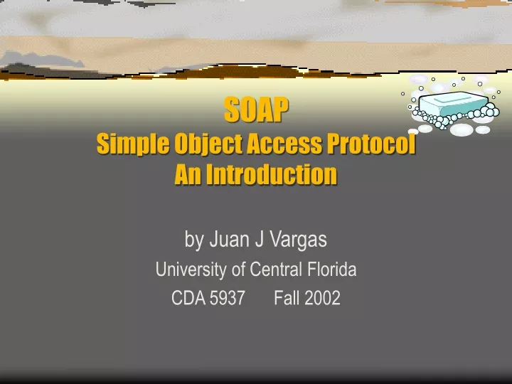 soap simple object access protocol an introduction