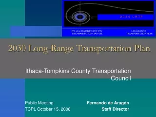 2030 Long-Range Transportation Plan