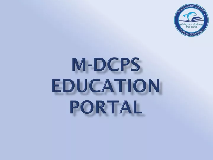 m dcps education portal