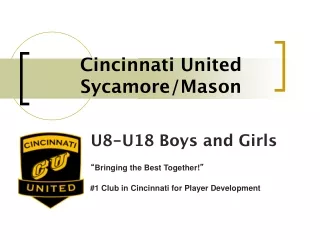 Cincinnati United Sycamore/Mason