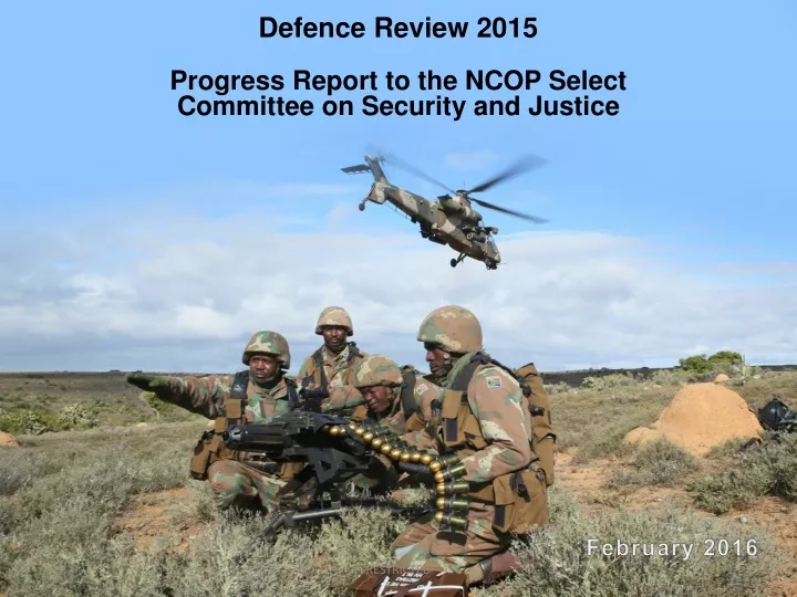 defence review 2015
