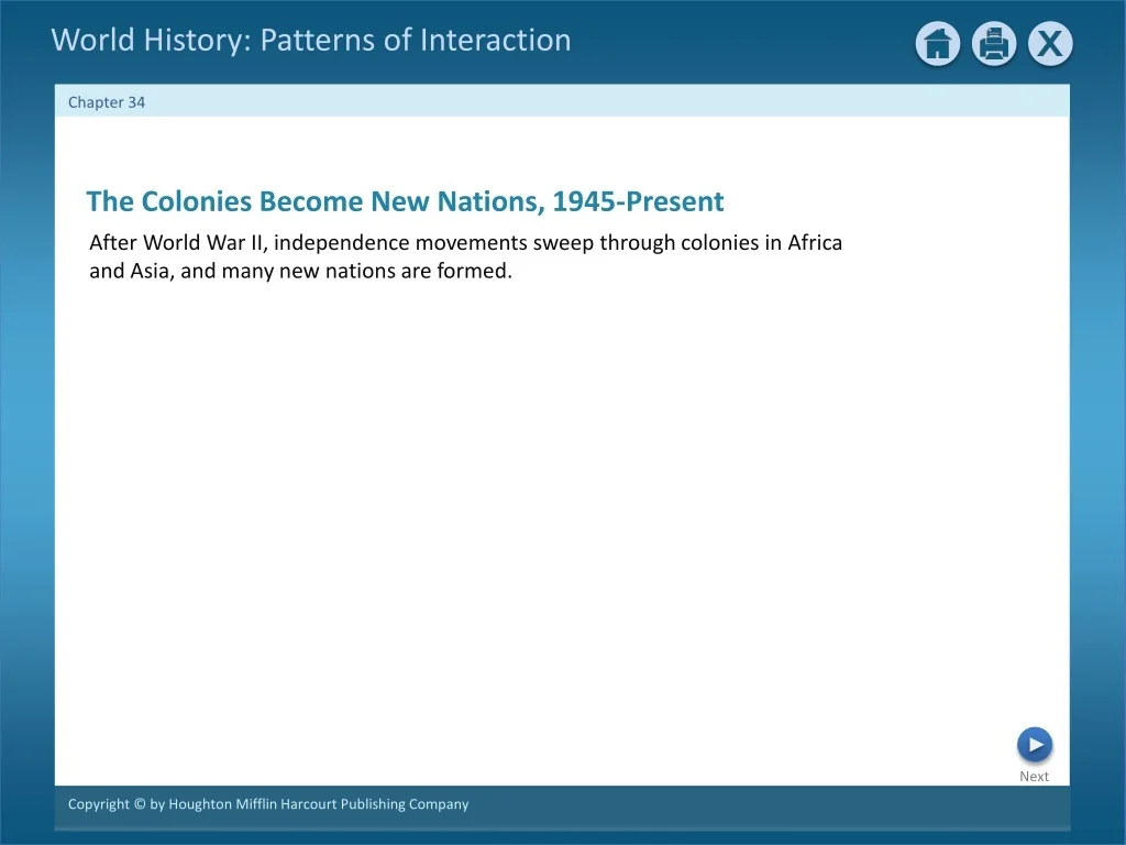 PPT - The Colonies Become New Nations, 1945-Present PowerPoint ...