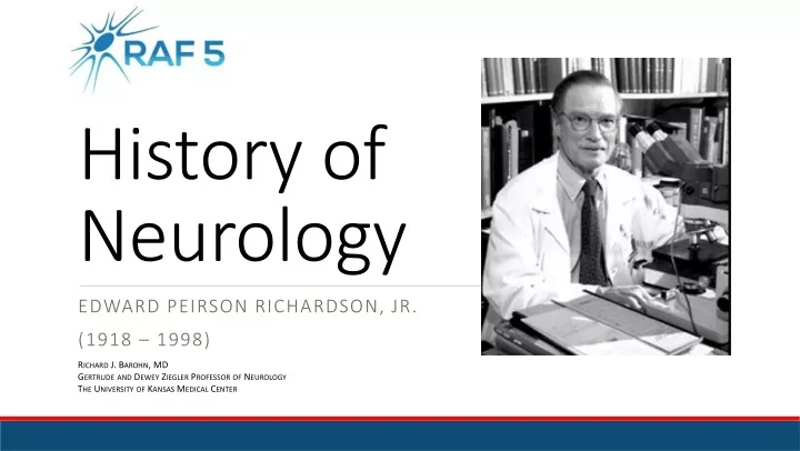 history of neurology
