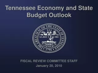Tennessee Economy and State Budget Outlook