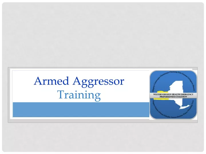 armed aggressor training