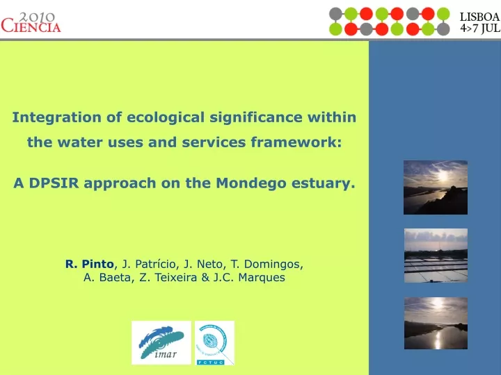 integration of ecological significance within