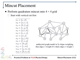 Mincut Placement