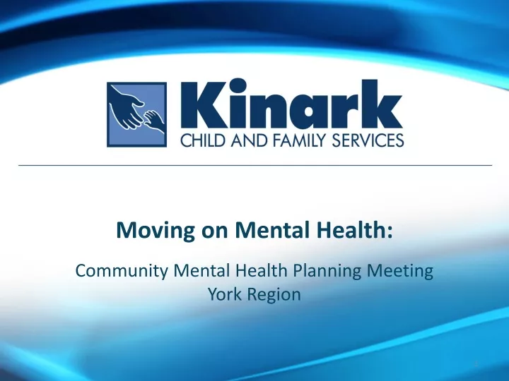 moving on mental health community mental health