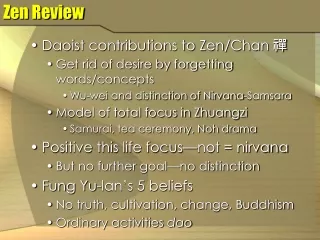 Zen Review