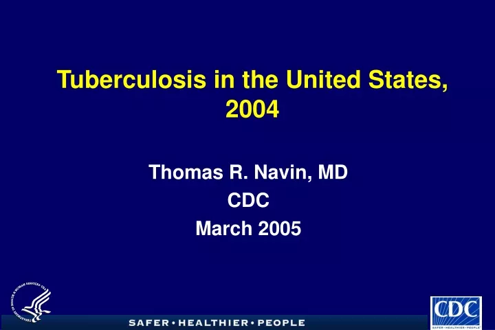 tuberculosis in the united states 2004