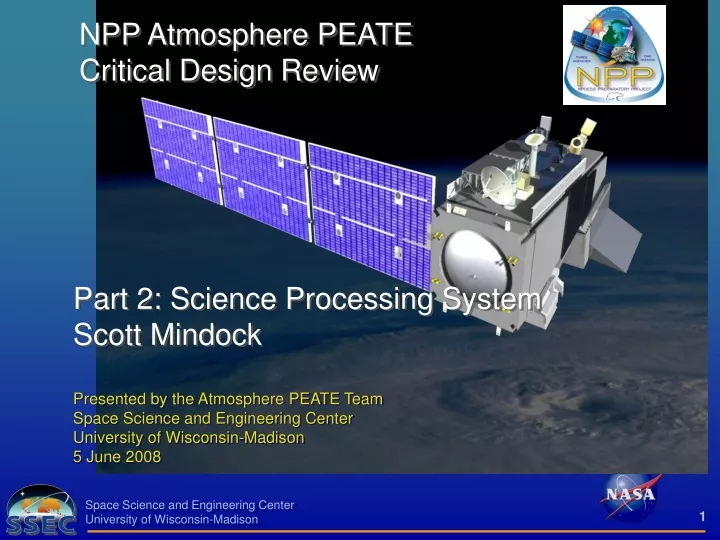 npp atmosphere peate critical design review