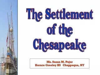 Ms. Susan M. Pojer Horace Greeley HS   Chappaqua, NY