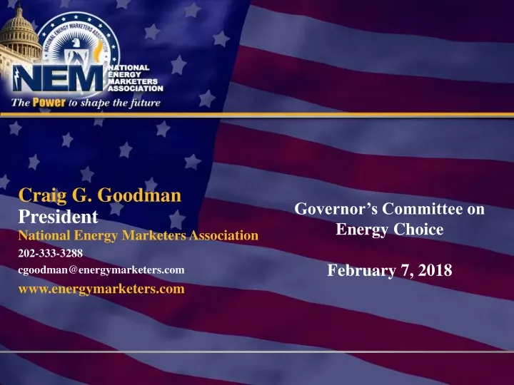 governor s committee on energy choice february