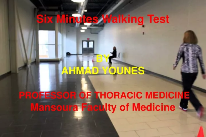 by ahmad younes professor of thoracic medicine