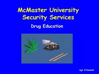 McMaster University Security Services