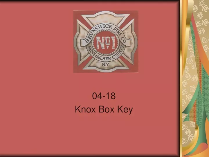 04 18 knox box key