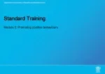 Positive Behaviours Module - Child Development Stages & Trauma Impacts - slide 1