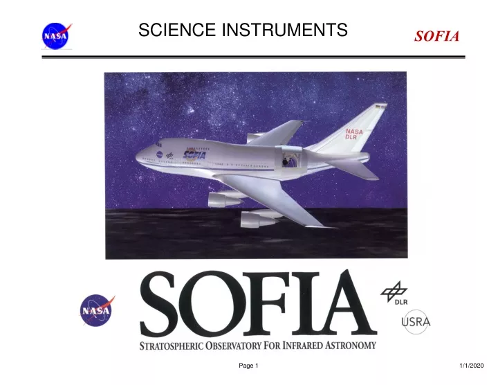 science instruments