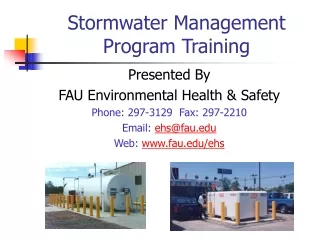 Stormwater Management Program Training
